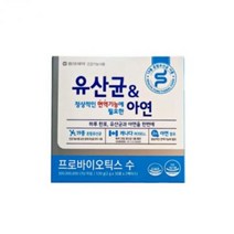 유산균&아연 60포 동아제약, one option, one option