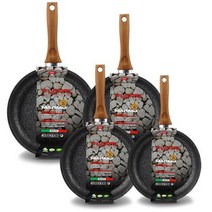 이태리 플로날 논스틱 화강코팅 인덕션 후라이팬 5종 택1, 프라이팬 28cm