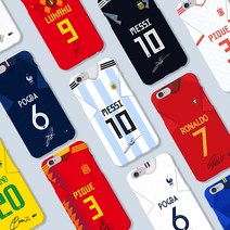 와우박스 주문제작 세계 해외 축구 해축 국가대표팀 선수 싸인 유니폼 폰케이스