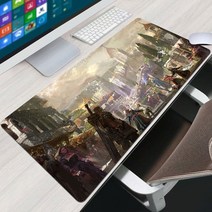 장패드 L-Lost Ark 마우스 패드 Pc 게이머 액세서리 Xxl 데스크 프로텍터 키보드 매트 대형 게임 확장 컴퓨터, [07] 300x900x2mm, [08] FS003322