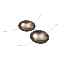 미니휴대용스피커 블루투스스피커 Ghxamp 20.4mm 스피커 고음 보이스 코일 티타늄 다이어프램 실크 필름 구, 01 2PCS