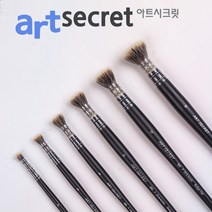 새한아트 아트시크릿 685 F 오일 아크릴 브러쉬 납작 붓, 6호