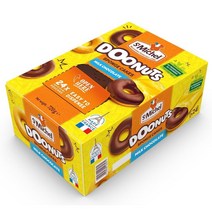 St Michel Chocolate Coated Doonuts 생미쉘 초콜렛 코티드 도넛츠 스낵 과자 24개입