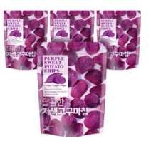 달콤한 자색고구마칩, 64개, 240g