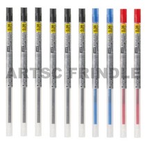 유니 스타일핏 리필심 0.38mm 혼합 10개 UMR-109-38, 혼합10개(흑6청2적2)