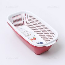 [NAKAYA] 일본 나카야 미니 사각 채반 / 콜렌더 / 물빠짐, 화이트