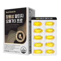 뉴트리원 초임계 장용성 알티지 오메가3 프로, 2, 30캡슐