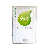 노루페인트 순수100 수성 내부 18L 콘크리트 친환경 백색