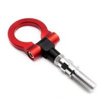 자동차 레이싱 견인 트레일러 후크 링 범용 바 세트 일본 스타일276090, 빨간