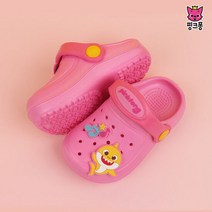 알파슈 핑크퐁 패밀리 EVA 샌들_핑크