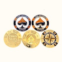 칩프로텍터 B 칩키퍼 카드 골드 메탈 골프 볼마커 홀덤 카지노용품, 3번(CP022)