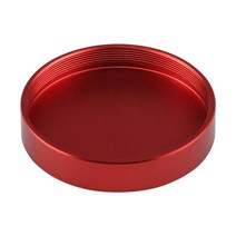 고배율 천체망원경 입문용 천체관측 굴절 달망원경 접안 렌즈 방진 커버 M48 x 0.75mm 알루미늄 더스트, 01 Red Color