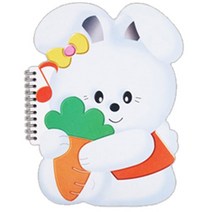 (쏘잇) 드로잉 모양 스케치북 토끼노령 소형견, 상세페이지 참조