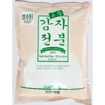 식당용 혼합감자녹말파우더 500g 탕수육소스 짬뽕짜장, 1개