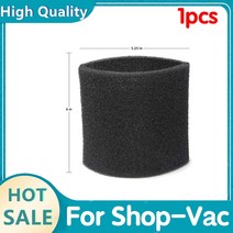 90585 폼 슬리브 VF2001 교체 필터 3 개 Shop-Vac Vacmaster & Genie Shop 습식 건식 청소기 용, 01 1PCS