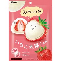 칸로 딸기 다이후쿠 사탕 60g 4개세트 이찌고 다이후쿠 캔디, 단일상품개
