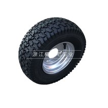 ATV 사발이 168카트 타이어 13x5.00-6 진공타이어, 3홀 휠 타이어(실버)