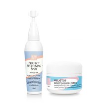 더마하우스 화이트닝스팟에센스30ml+화이트닝크림30ml-미백기능성 잡티관리, 2개