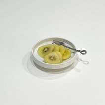 여주 도자기 화이트 찬기 3 size, 대, 1개