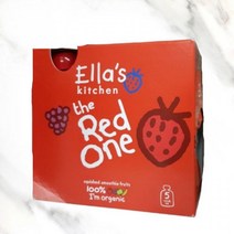 해외 엘라스키친 과일 스무디 이유식 4가지 종류 90g x 5개 3 박스, Red/Yellow/Green