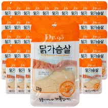 Dr.95 국산 촉촉한 닭가슴살 고단백 강아지 영양간식 22g*50개, 1개