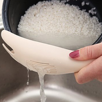 쌀알막이 쌀씻는도구 쌀씻기 기발한아이디어상품, A. 채반 모양