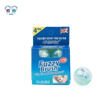 일회용 씹는 칫솔 퍼지브러쉬 구강관리 구취제거, 1ml, 4p