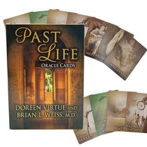 44Pcs Life Purpose 오라클 타로카드 카드 Doreen Virtue 풀 데크 Magic 툴