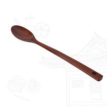 승주공예 전통 목기 생옻칠 긴 볶음주걱 (소), 단일수량