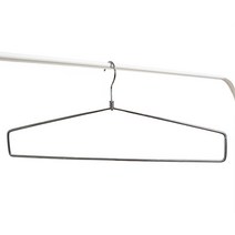 씨인크 이불걸이 51cm PVC코팅 옷장정리 옷걸이 5개, 크롬