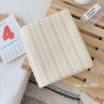 성인 노인 방수 매트 포 환자 배변 패드 간병 침대 커버 매트리스 시트 요양원 위생 깔개 리스 교체 아기 및 빨 수 있는 일회용 대형 노인 통기성 면 누출 방지 리스, 대기파 패턴, 200x230cm