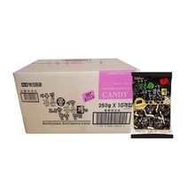 동아제과 야무진 검은콩이랑 고소한 검은깨가 만난 캔디, 250g, 10개
