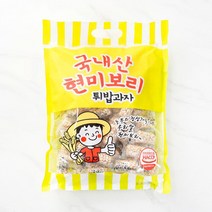 [메가마트]국내산 현미보리 튀밥과자 400g