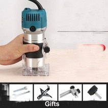 루터기 목재 재단기 전동 나무에 전기 손 나무 트리머 라미네이터 라우터 목공 도구 세트, 한국 플러그