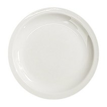 시라쿠스 백지 원형접시, 화이트, 1개