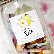 No.58 모과청 과일청 수제청 스티커 (10매)