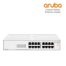 HPE w HPE Aruba 기가비트 16포트 스위칭허브 R8R47A/1430-16G R8R47A