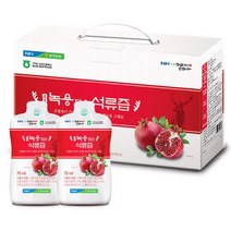 농협 녹용담은 석류즙 70ml x 30포 피부미용 선물용 활력