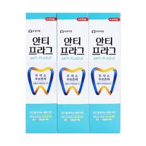 도봉물산_[국내산] 부광 안티프라그 치약 130g 3입, 도봉 쿠팡 1, 도봉 쿠팡 본상품선택