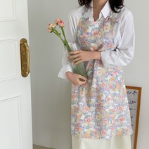 수채화 에이프런 2color, 오렌지