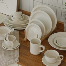 시라쿠스 뉴욕 테이블 웨어 화이트 접시 볼 밥그릇 국그릇, 찬기(쿠프) 12cm