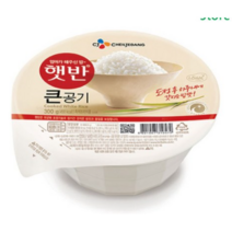 햇반 백미밥 큰공기, 4개, 300g