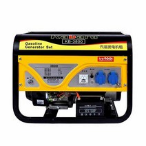 220v 소형 가솔린 발전기 3kw 3500w 산업용 충전기, B 3.5KW 전기시동 연소가솔린 220V, 1개