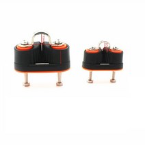 볼 베어링 복합 재료 캠 클리트 Carbo Cam Kit Rope Fairlead, [01] small