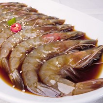 [형돈새우장] 국내산 신안 새우로 만든 형돈네 새우장 / 순살 깐 새우장 ( 간장 / 양념 ), 기본간장맛, 500g
