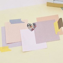 예븐 컬러 미니 짙은 색종이 학알 별 종이학 접기