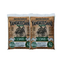 [고양이모래연구소] [양키샌드] 1968 허브7kg 2봉