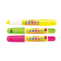 동아 고체형광펜(원형) 단색 12개입/타, 그린