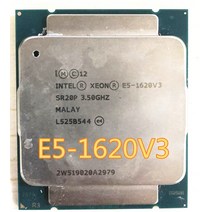 파워딜 E5-1620V3 지널 인텔 제온 E5 1620 v3 3.50GHz 4 코어 10MB DDR4 2133MHz FCLGA2011-3 TPD 140W, 한개옵션0