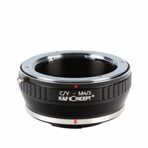 K&F Contax Yashica 렌즈를 마이크로포서드 (M4/3) 카메라에 사용하는 렌즈 변환 어댑터, CY-M4/3